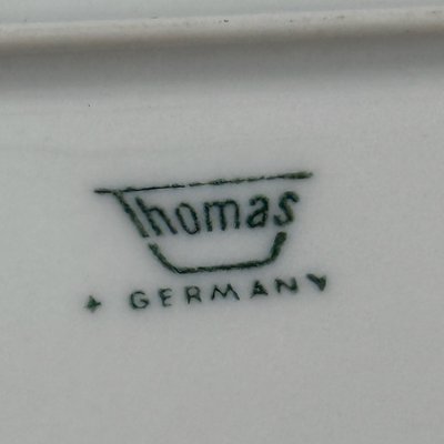 Porcelain Coffee Service with Floral Decoration from Thomas / Rosenthal, 1970s, Set of 6