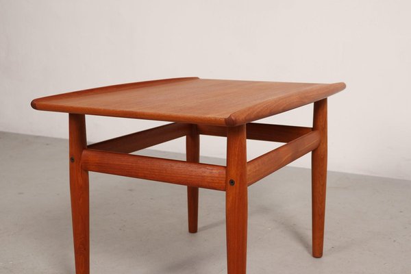 Denmark teak テーブル Mid-Century Teak Coffee Table by Grete Jalk, Denmark, 1960s for