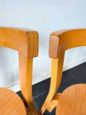 Vintage Scandinavian Model 68 Children's Chair in Plywood and