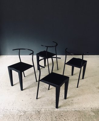 Postmodern Dr. Glob Dining Chairs by Philippe Starck for Kartell