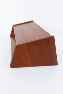 Danish Floating Teak Shelf by Kai Kristiansen for Aksel Kjersgaard