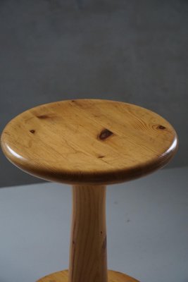 Mid-Century Danish Pine Stools or Pedestals by Rainer Daumiller
