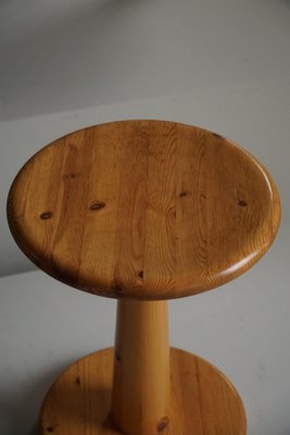 Mid-Century Danish Pine Stools or Pedestals by Rainer Daumiller