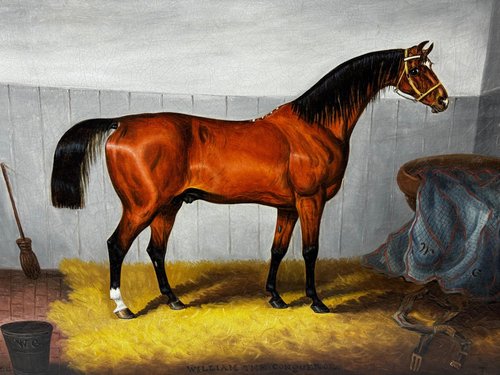Samuel Spode, Victorian Equine Portrait of William the Conqueror