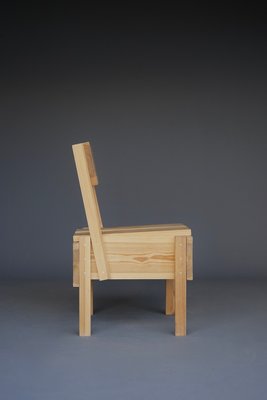 Autoprogettazione Sedia 1 Chair in the style of Enzo Mari, 1990s