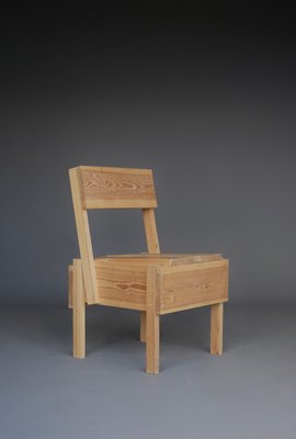 Autoprogettazione Sedia 1 Chair in the style of Enzo Mari, 1990s