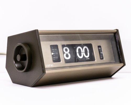 Copal 702 Alarm Flip Clock, 1970s for sale at Pamono
