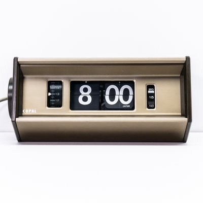 Copal 702 Alarm Flip Clock, 1970s for sale at Pamono