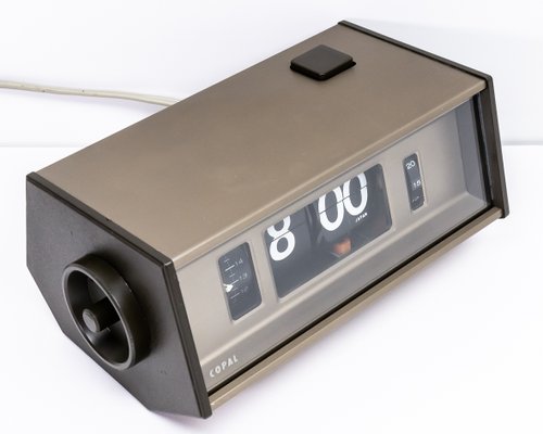 Copal 702 Alarm Flip Clock, 1970s for sale at Pamono