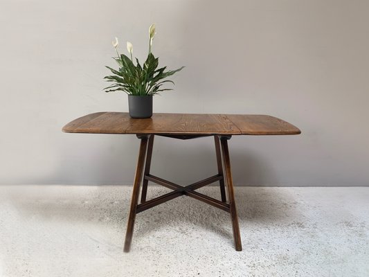 Colonial 377 Blue Label Drop Leaf Table from Ercol, 1950s for sale