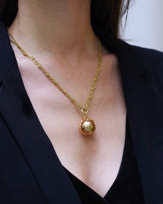 Mini Sfera Massonica Trasformabile - Ciondolo Vintage A Forma Di Croce Con Simboli, Regalo Per Fratello O Amico