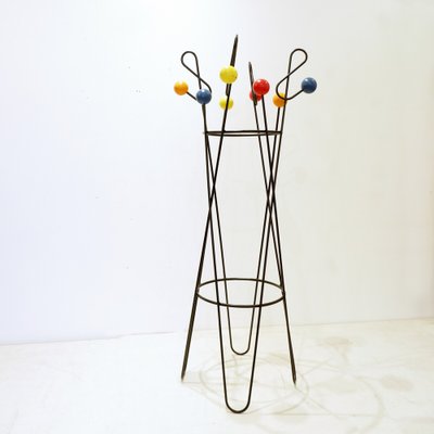 Clef De Sol Coat Rack by Roger Feraud, 1950s for sale at Pamono