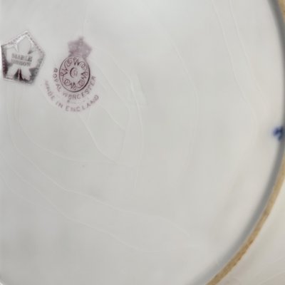 Fruit Cabinet Plate by R. Sebright for Royal Worcester / Maple