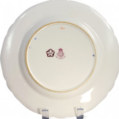 Fruit Cabinet Plate by R. Sebright for Royal Worcester / Maple