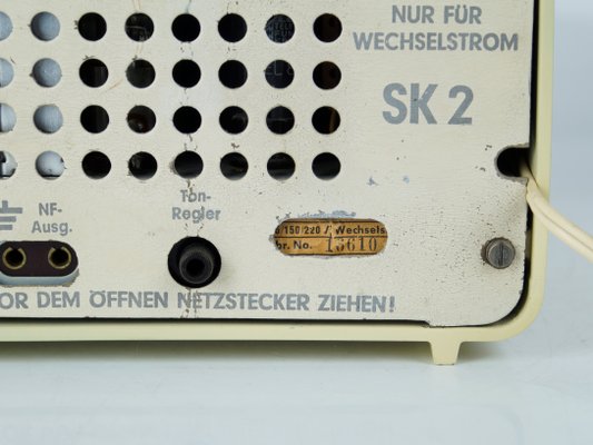 Braun SK2 Tube Radio, 1955 for sale at Pamono