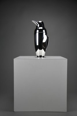 Napier Silver Penguin Cocktail Shaker, 1930 for sale at Pamono
