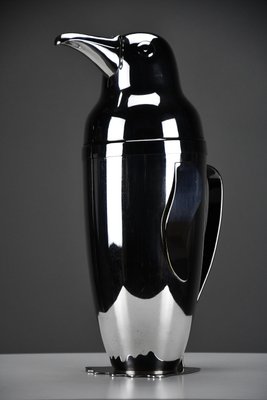 Napier Silver Penguin Cocktail Shaker, 1930 for sale at Pamono