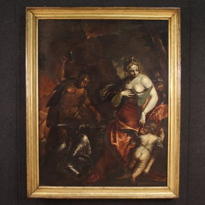 Italian Artist, Venus in Vulcan's Forge, 1670, Oil on Canvas for
