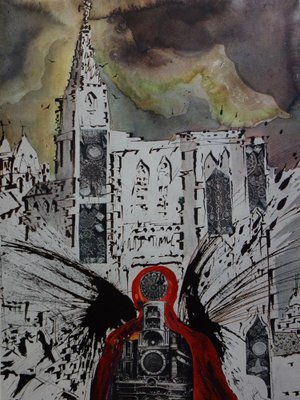 Salvador Dalí, Alsace SNCF Butterfly Suite, Original Lithograph