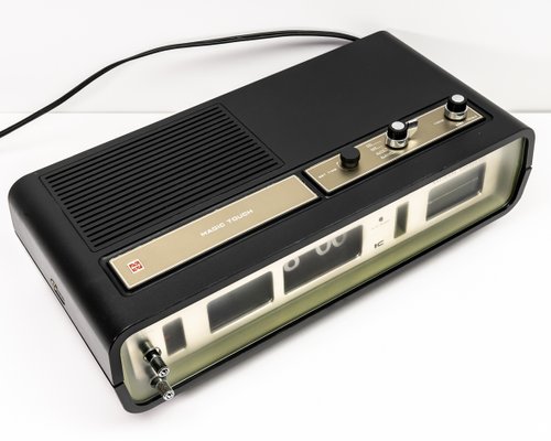 National Panasonic Rc 707b Alarm Radio Flip Clock, 1972 for sale