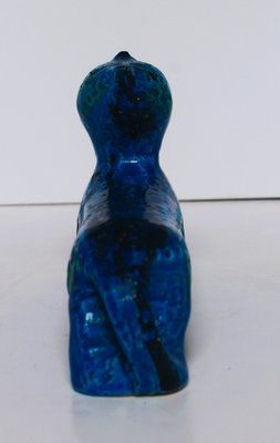 2 Faced Cat by Aldo Londi for Bitossi Italy, 1960s for sale at Pamono