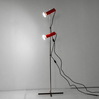 Space Age Metal Floor Lamp by Targetti Sankey, 1970s for sale at
