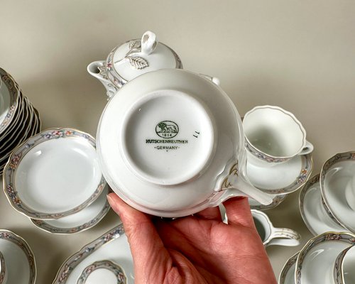 Porzellan Teeservice von Hutschenreuther, Deutschland, 1980er, 29 . Set bei Pamono kaufen