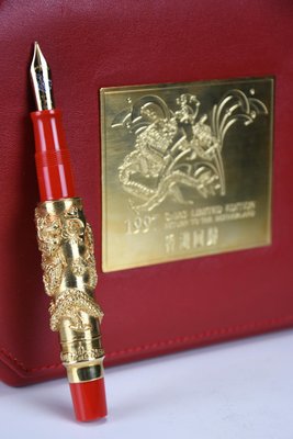 TAG Penna Stilografica Submarine Ottone: Pennino Placcato Oro, Sistema Ricarica Turbo, Regalo Di Lusso Unisex - 3