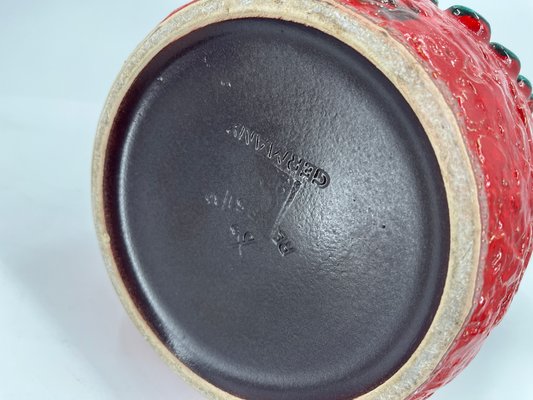 Vintage Fat Lava Vase in Ceramic by Dümler & Breiden, 1960s for