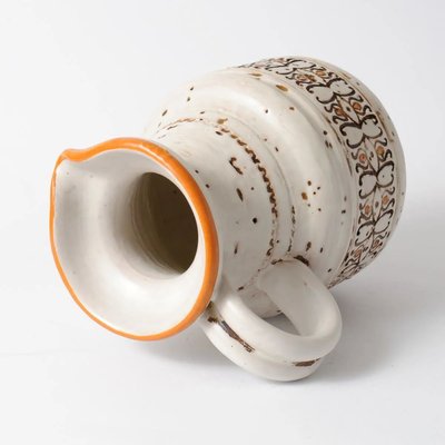 Vintage Italian Ceramic Jug from Fratelli Fanciullacci, 1970s for