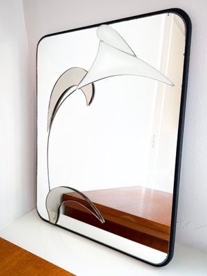 Vintage Sculptural Layered Mirror by David Marshall, 1989 for sale 
