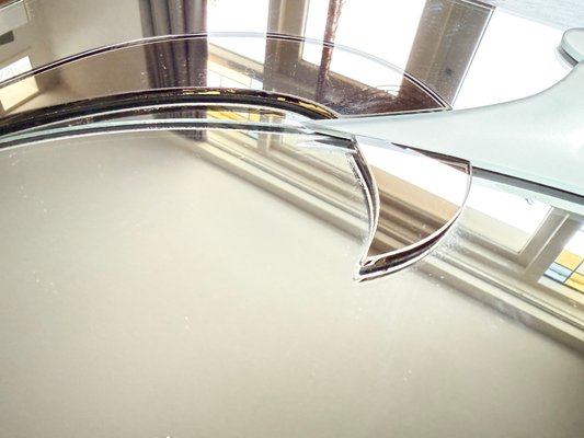 Vintage Sculptural Layered Mirror by David Marshall, 1989 for sale