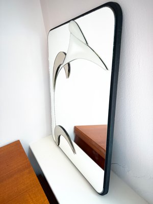Vintage Sculptural Layered Mirror by David Marshall, 1989 for sale