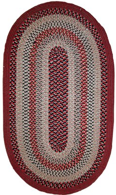 Vintage American Oval Braided Rug 1930s For At Pamono Vintage American Oval Braided Rug