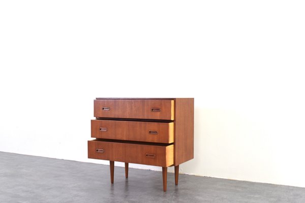 Mid-Century Modern Teak Chest of Drawers, Denmark, 1960s for sale