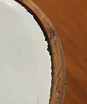 German Art Deco Handheld Mirror in Wood, 1920s for sale at Pamono