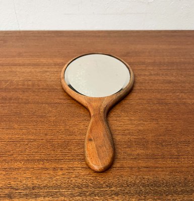 German Art Deco Handheld Mirror in Wood, 1920s for sale at Pamono