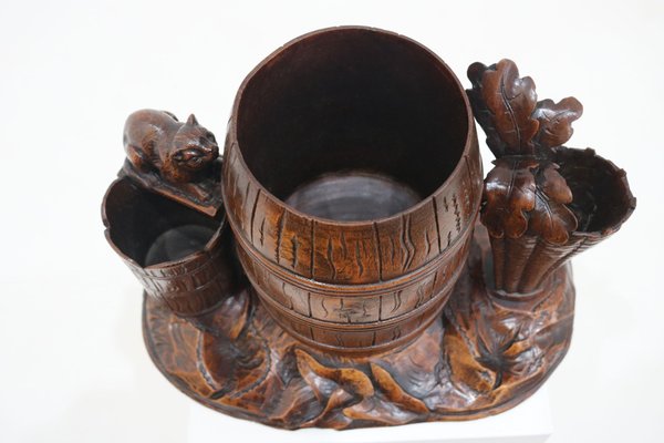 Large Swiss Black Forest Tobacco Box, 1880