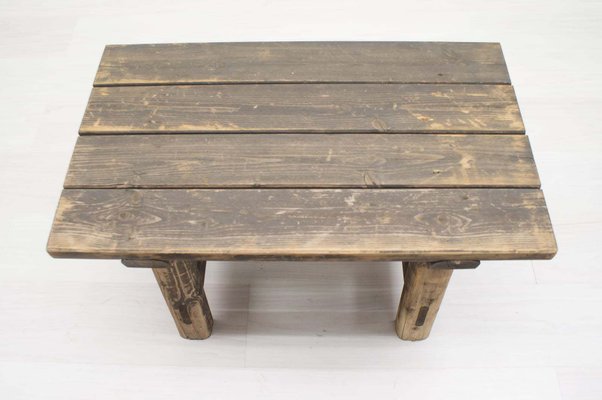 Vintage German Wooden Benches 1950s Set Of 2 For Sale At Pamono