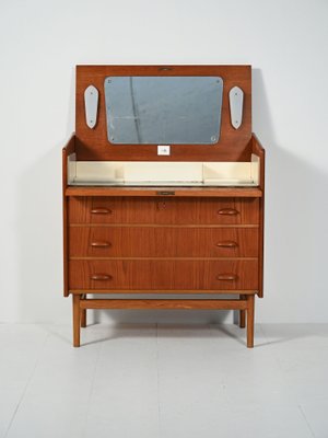dressing table design teak wood Danish Design Teak Dressing Table, 1960s For Sale at 1stDibs