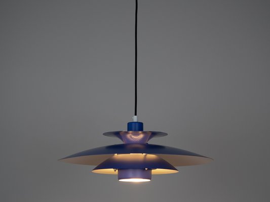 Vintage Danish Donau Pendant Lamp by Kurt Wiborg for Jeka, 1980s
