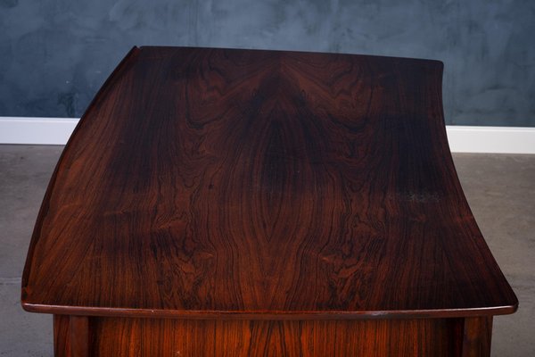 Vintage Rosewood Desk by Svend Åge Madsen for H.P. Hansen, 1960s