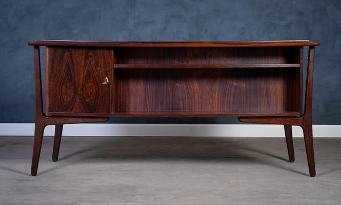 Vintage Rosewood Desk by Svend Åge Madsen for H.P. Hansen, 1960s