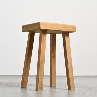 Vintage Stool from Charlotte Perriand, France, 1980s for sale at