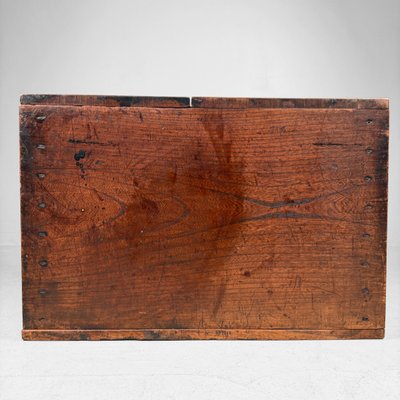 Antique Japanese Wooden Zenibako Box, 1860s for sale at Pamono