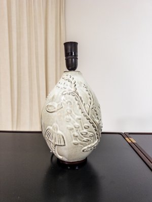Vintage Tischlampe aus Keramik von Anna-Lisa Thomson für Upsala-Ekeby, 1960er bei Pamono kaufen