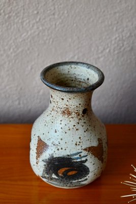 Scandinavian Brutalist Danish Vase by Henning Rasmussen for Ting