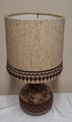 Lampada da tavolo ceramica arancione RODEIRO