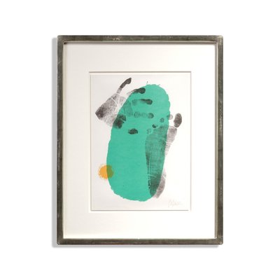 JOAN MIRO、COMPOSITION、海外版超希少レゾネ、新品額装付 Joan Miro、FEMME AU MIROIR、海外版希少レゾネ、状態良好 Joan Miró