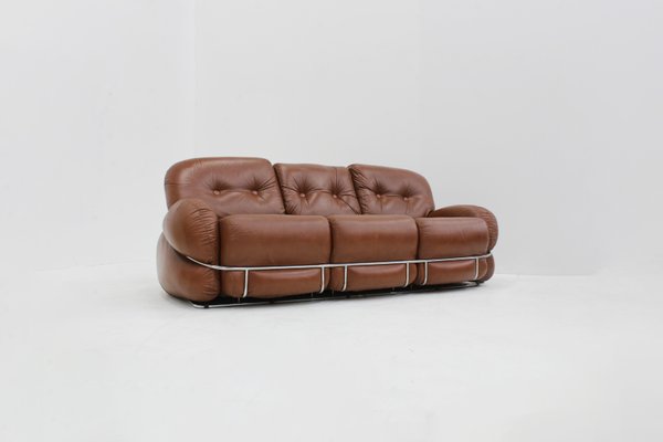 Vintage Okay Sofa from Adriano Piazzesi, Italy, 1970s for sale at
